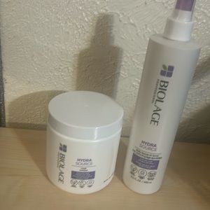Biolage hydra source mask and daily leave in tonic